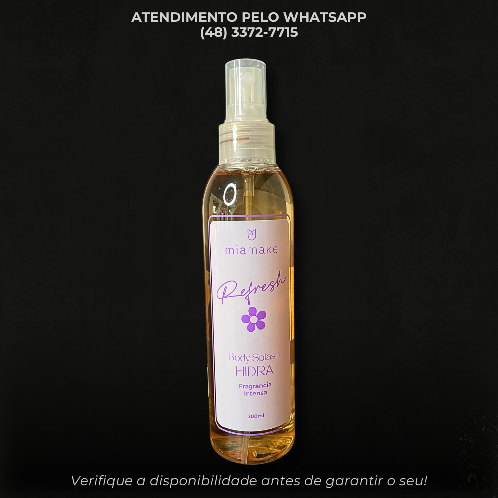 Body Splash Hidra Refresh 515 | Fragrância Intensa e Refrescante - 200ml