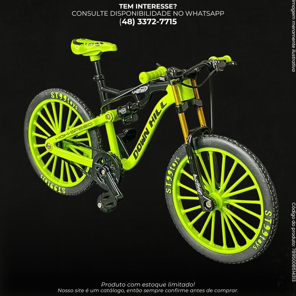 Mini Bicicletas de Metal Realistas – Modelos Variados