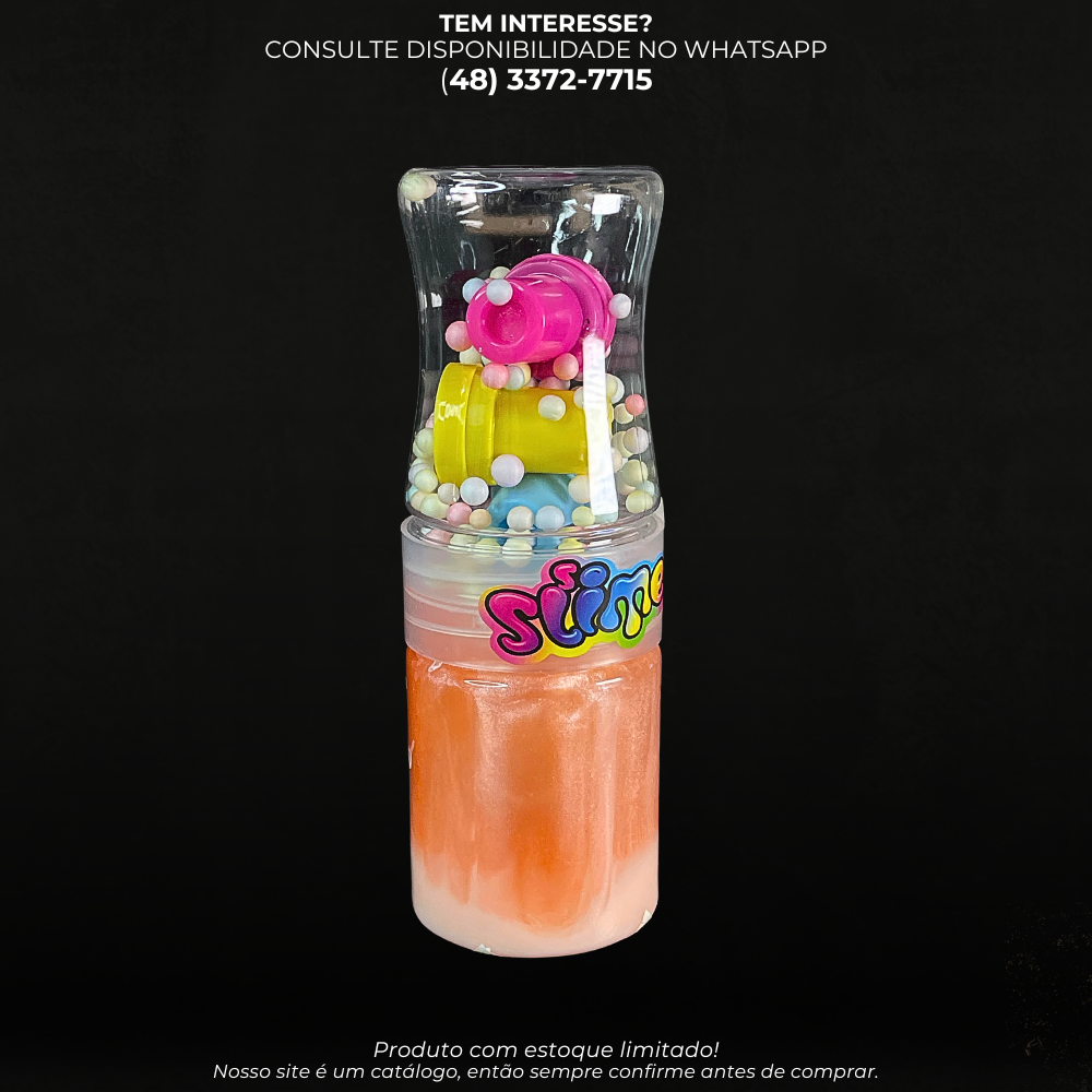 Slime Crystal Princess com Brilhos e Acessórios – Modelo C-31