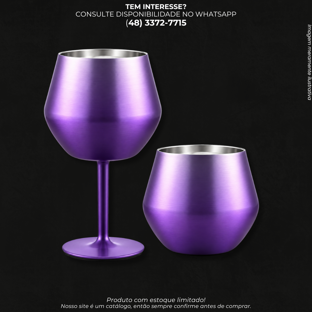 Taça Térmica de Inox