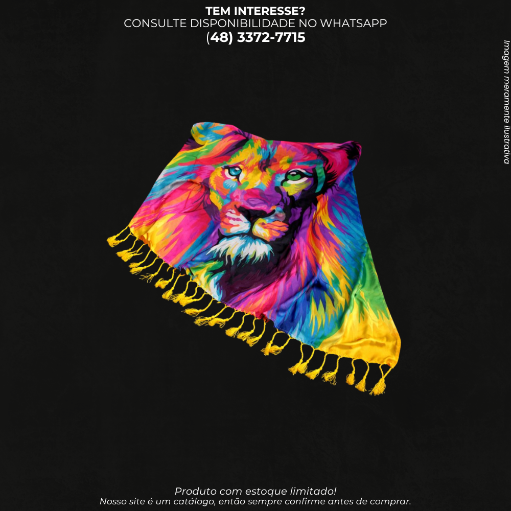 Canga de Praia Estampada Colorida para Lazer ao Ar Livre