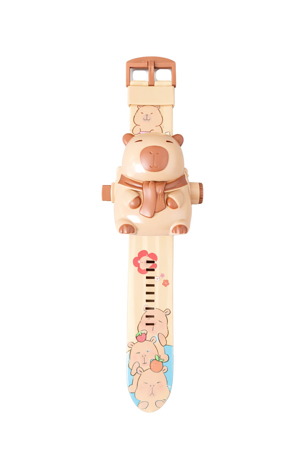 Relógio Infantil Ursinho 3D com Pulseira Ajustável