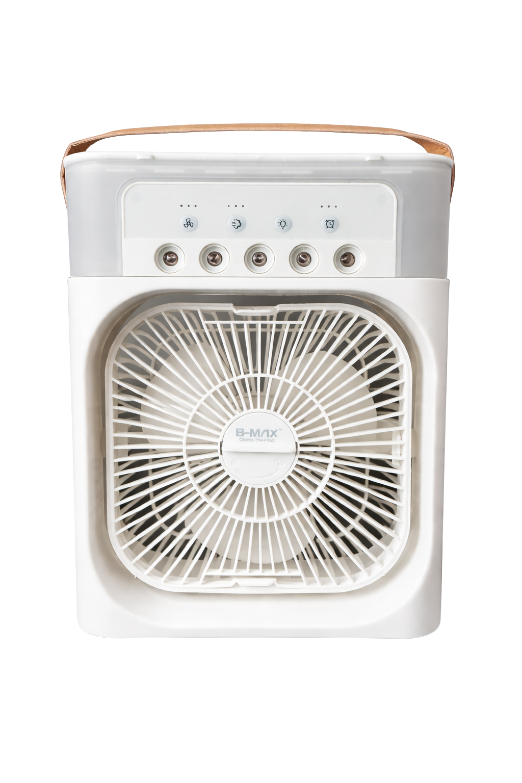 Ventilador Portátil Recarregável com Luz LED Integrada