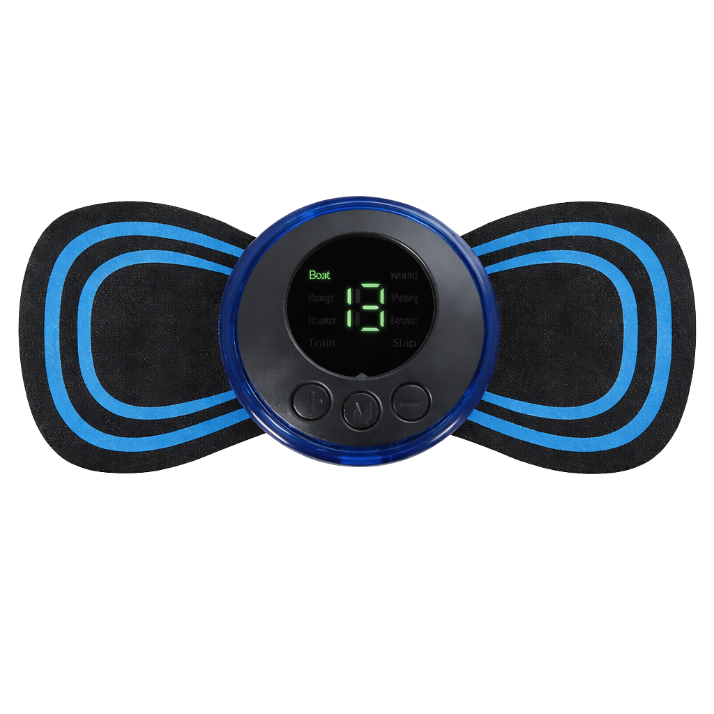 Massageador Muscular Elétrico Portátil com Estimulação para Treino