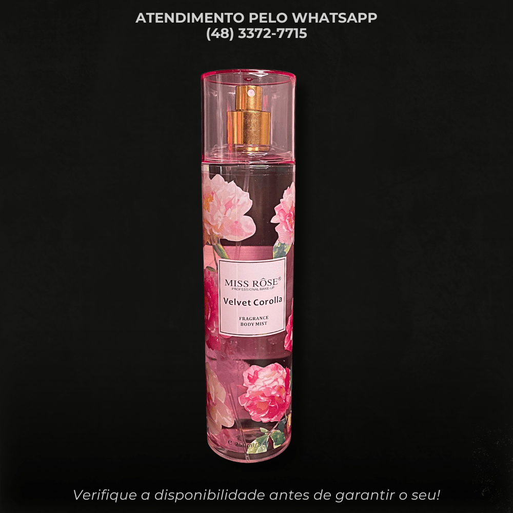 Body Splash Miss Rose Velvet Corolla FLOWERA BX7505 - 026M0S - G POWER