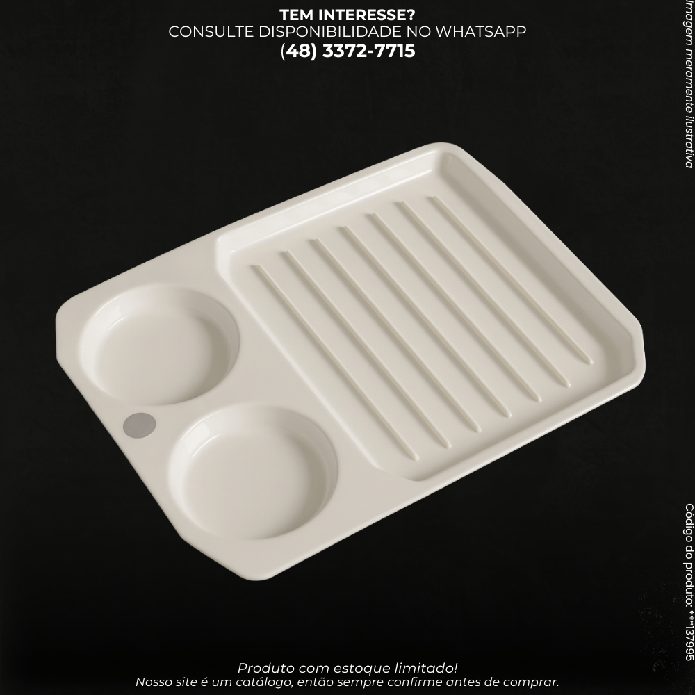 Forma para Microondas Cozinhador de Bacon e Ovos - G POWER