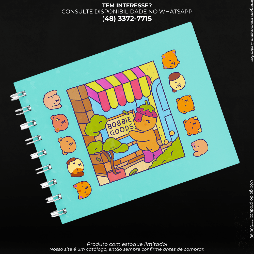 Livro de Colorir Infantil Bobbie Goods - G POWER