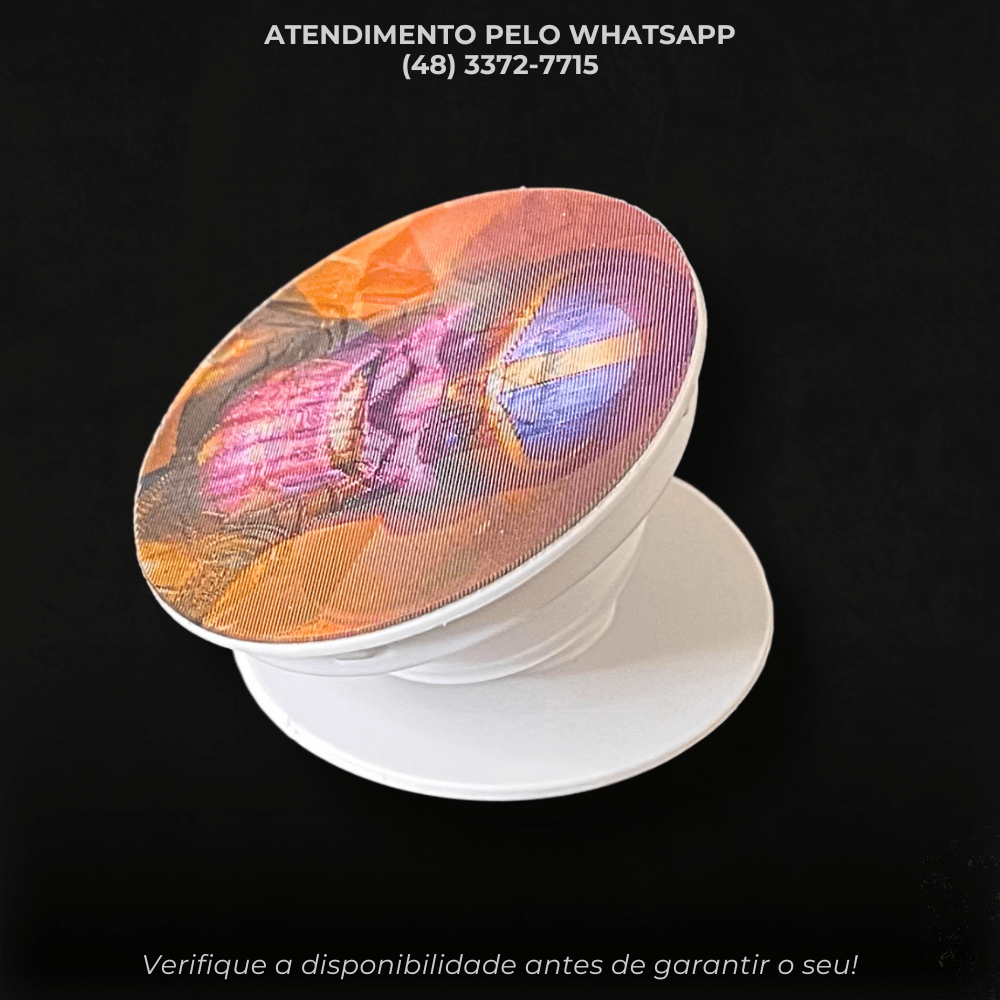 Pop Socket Holográfico – Diversos Modelos - G POWER