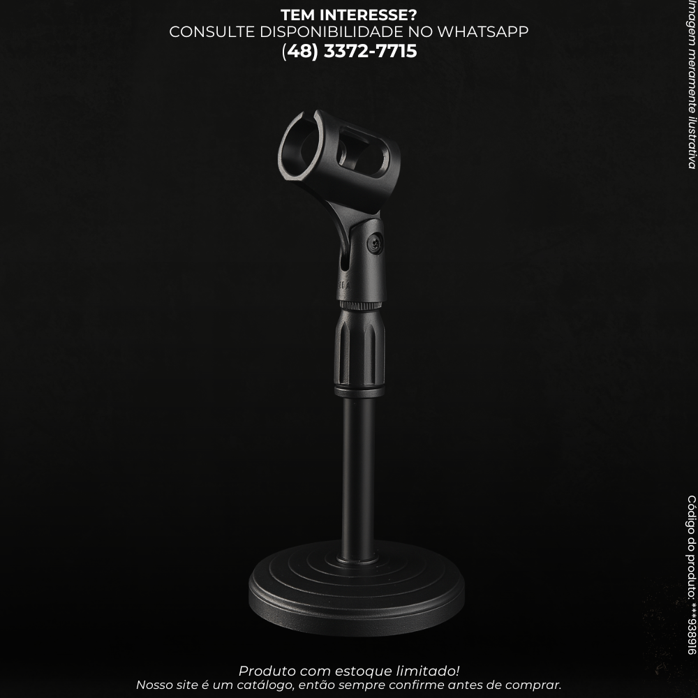 Suporte de Mesa para Microfone - G POWER