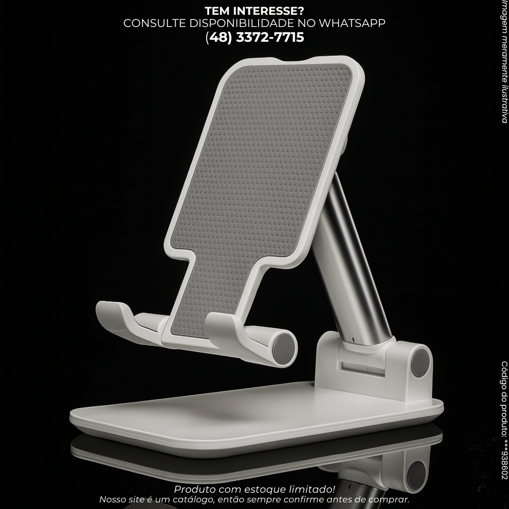 Suporte Dobrável para Celular e Tablet com Altura Ajustável - G POWER