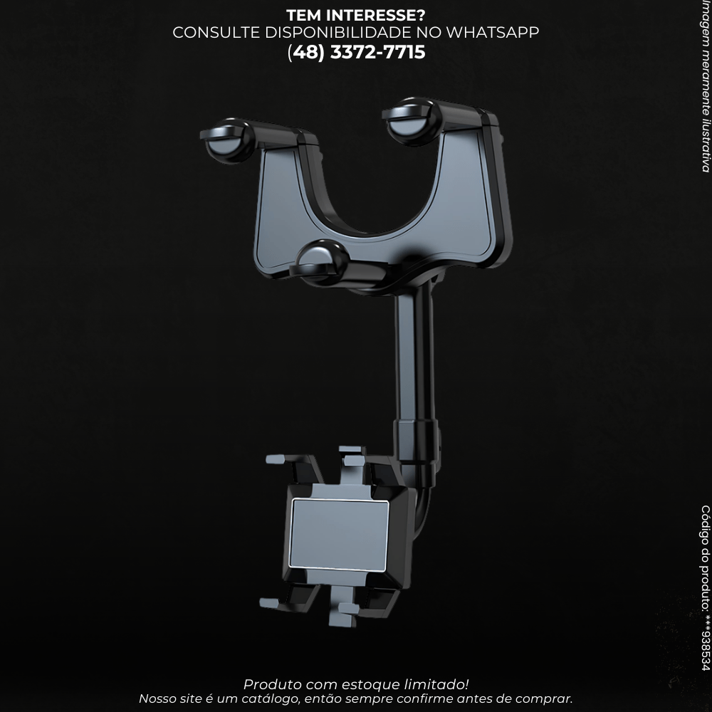 Suporte Veicular de Celular Rotação 360º - G POWER