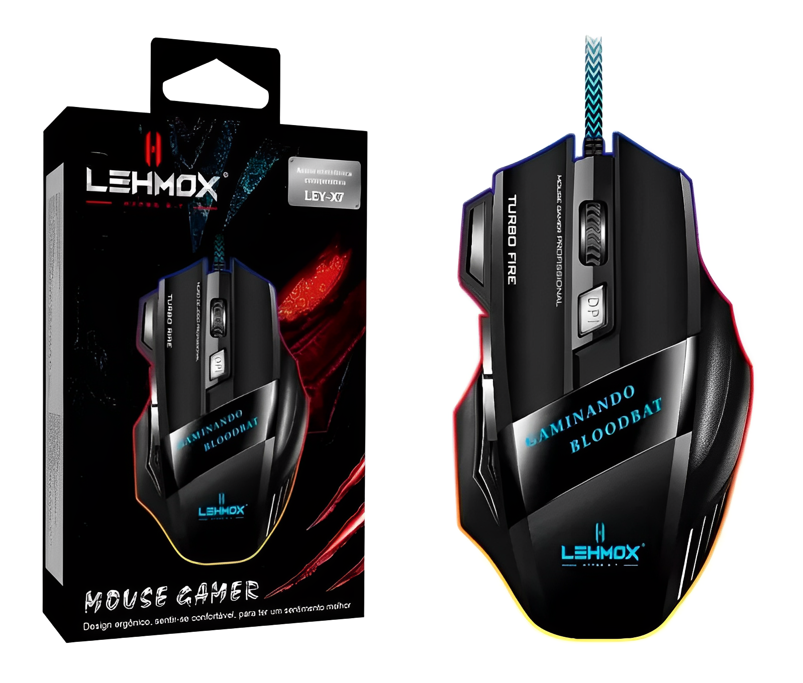 Mouse Gamer 3200 Dpi Rapid Fire - G POWER 