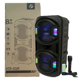Caixa de Som Bluetooth 2x8" - G POWER 