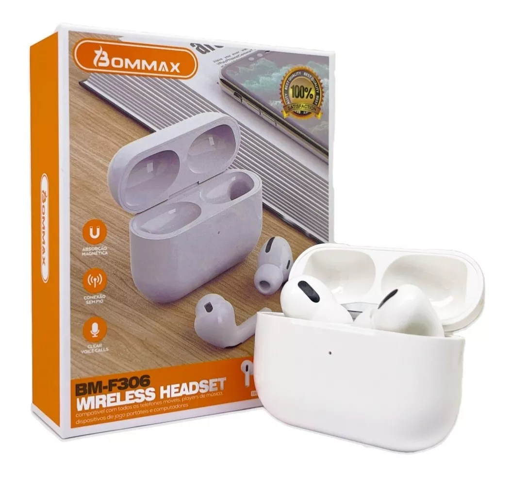 Fone De Ouvido Bluetooth Bommax - G POWER 